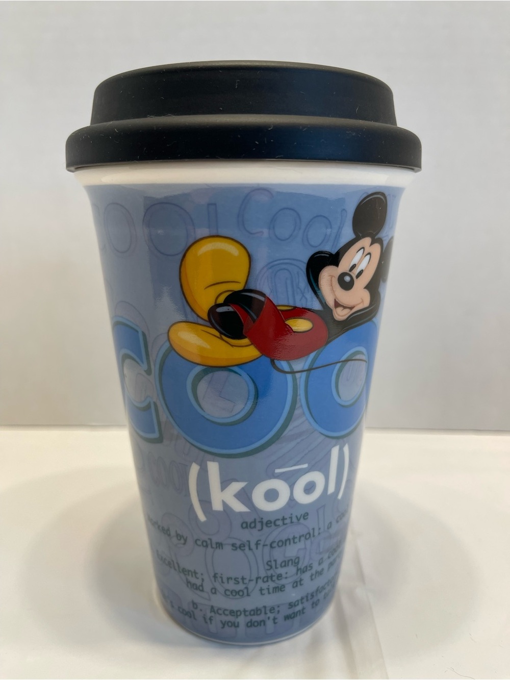 Disney Mickey Kool travel mug-ceramic